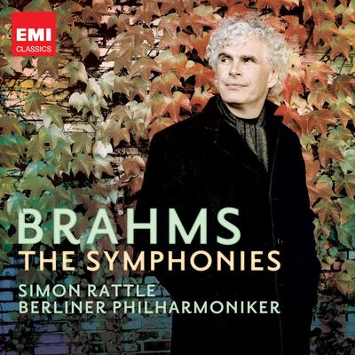 CD RATTLE (SIMON) - Brahms: Complete Symphony (with DVD TOCE90097 Europe Classical Used