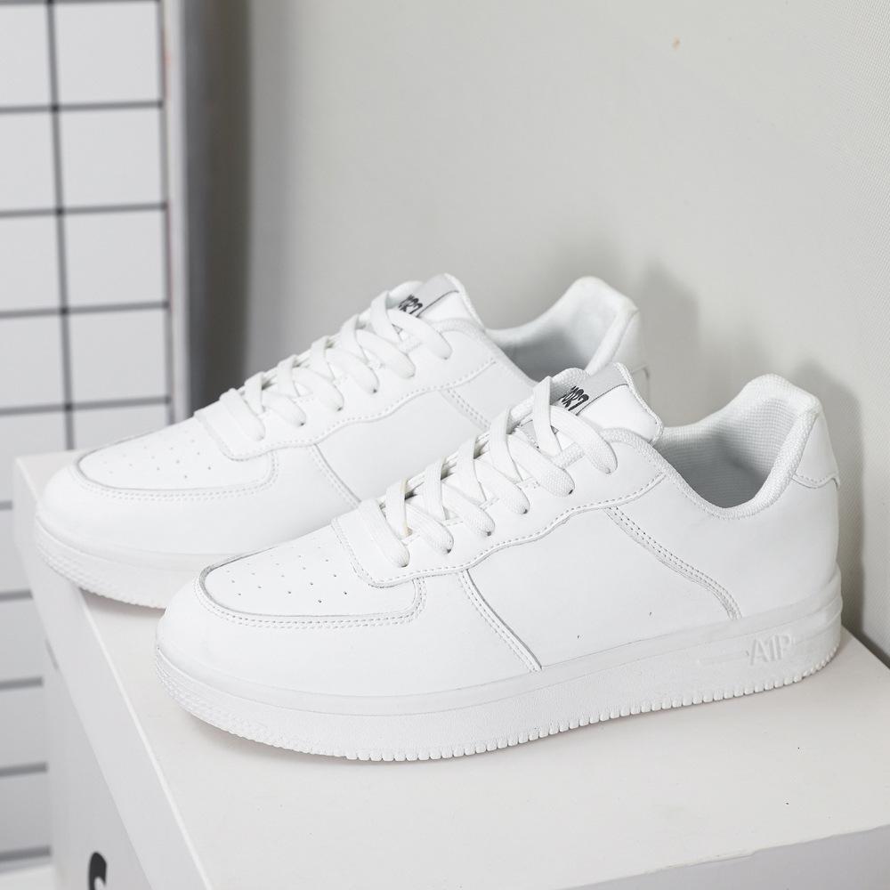 

Air Force men s spring summer low-top simple trendy men s shoes youth Korean version fashion flat-bottomed comfortable casual shoes 44