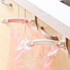 2 Pcs Foldable Cabinet Garbage Bags Hook Plastic Rubbish Bag Storage Stand  Door