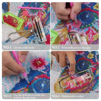 DIY Diamond Painting Roller Acrylic Printing Glue Stick 5d Diamond Rolling Tools