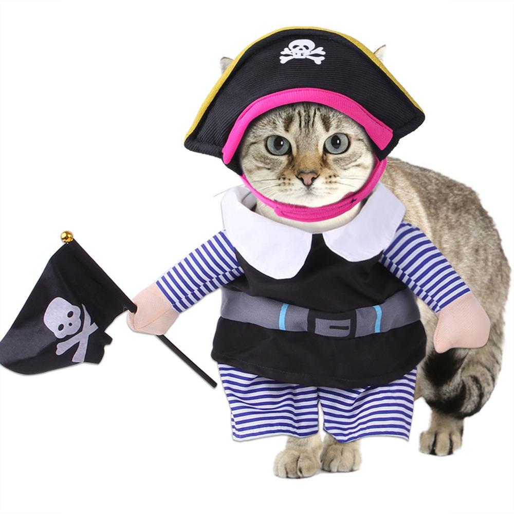 Pet Transformation Cat Funny Christmas Transformation Dog Clothes, Pet Funny Halloween Costumes