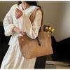 New Niche Design Woven Bag Women's Spring Fashion Large-capacity Commuter Straw Bag Tote Bag