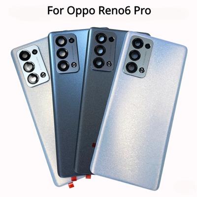 New Back Glass For Oppo Reno6 Pro Snapdragon / Reno 6 Pro Plus Reno6 Pro+ CPH2247 Back Battery Cover Rear Door Housing