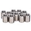 10Pcs Reducer Nut Thread Conversion Stainless Steel Repair Sleeve Bushing Screw Fastening