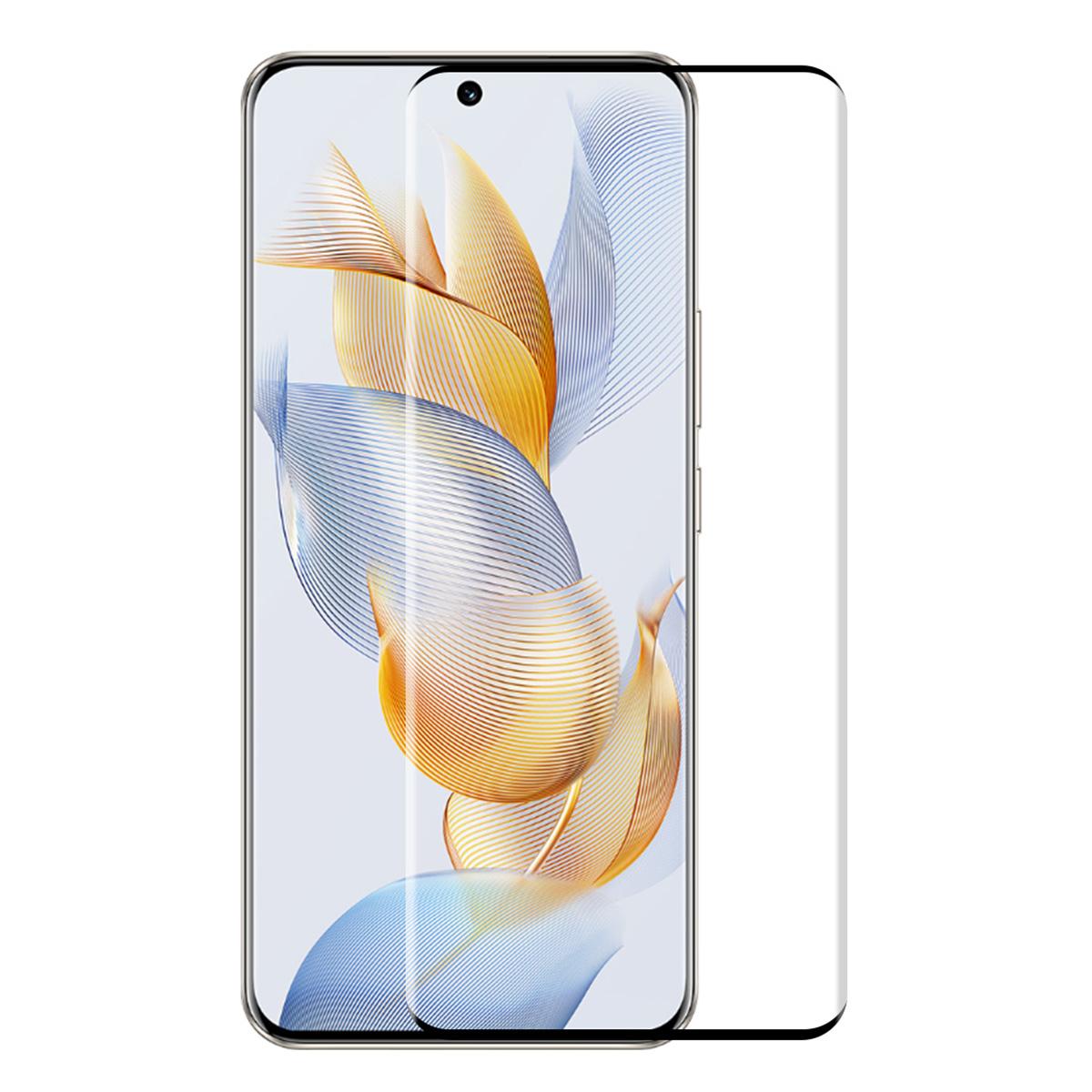 

Захисна плівка для екрана ENKAY HAT PRINCE для Honor 90, 3D-скло з вигнутими краями, повне покриття Type A