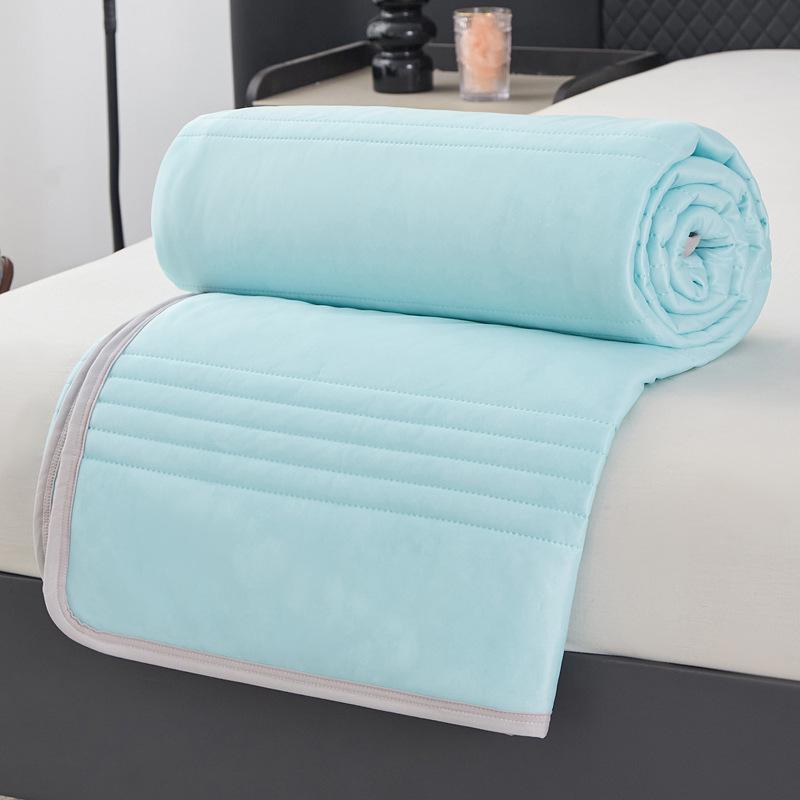 Seiden-Sommerdecke mit kühlendem Effekt: Einzel-/Doppelbett, Maschinenwaschbar, Klimaanlagen-geeignet, Dünner Geschenke-Quilt