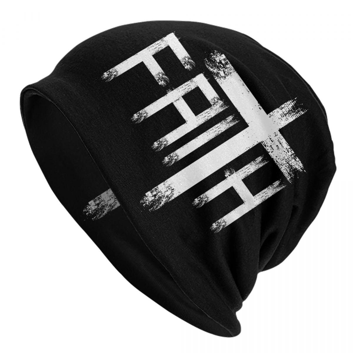 Custom Christian Yeshua Jesus Beanie Cap Unisex Winter Bonnet Femme Knitting Hats Street Outdoor Ski Skullies Beanies Hats Beanies Hat