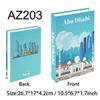 New York Paris London Series Luxury Fake Book Decoration Remote Control Storage Box Fashion Coffee Table Decoration Accessories