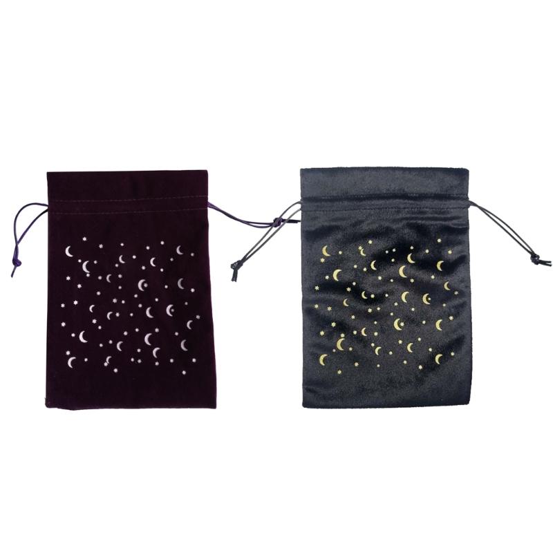 Péndulo de adivinación Mantel de adivinación Juego de mesa Tarot Bolsa de almacenamiento de terciopelo