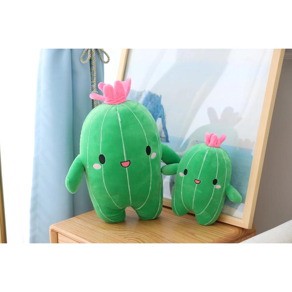 1pc 23CM Cartoon Cactus Plush Toys Kawaii Stuffed Soft Plant Dolls for Children Baby Kids Toys Birthday Decoration Gifts
