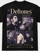 Unisex letnia koszulka zespołu rockowego Deftones bawełniana z okrągłym dekoltem Pony Drip Street Luksusowa odzież Luksusowa odzież Kopia uliczna