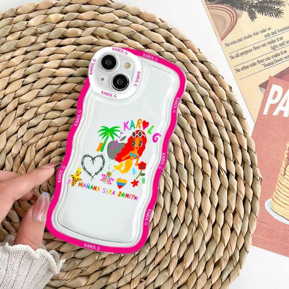 Karol G Manana Sera Bonito Handyhülle Für IPhone 15 13 12 12 14 Pro XS MAX Mini X XR SE2 7 Plus Weiches Silikon Transparente Hülle