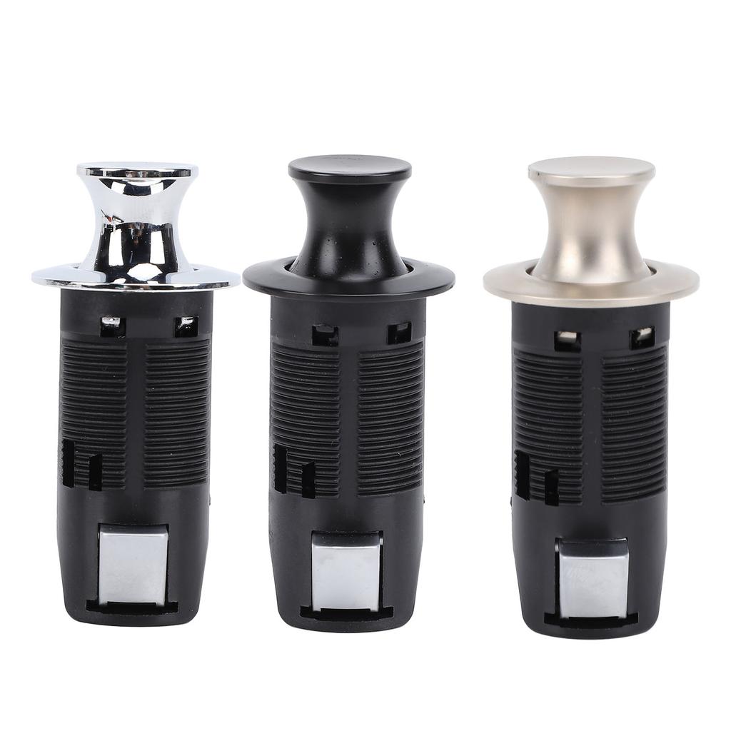 Zamek szafkowy na przycisk Stylowy wygląd Bezkluczykowy Zatrzask na przycisk do szafki szuflady Pokrętło do RV Jachtu Mo