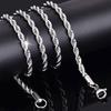 Women's Men's Twist Chain Necklace Charm Fashion Jewelry