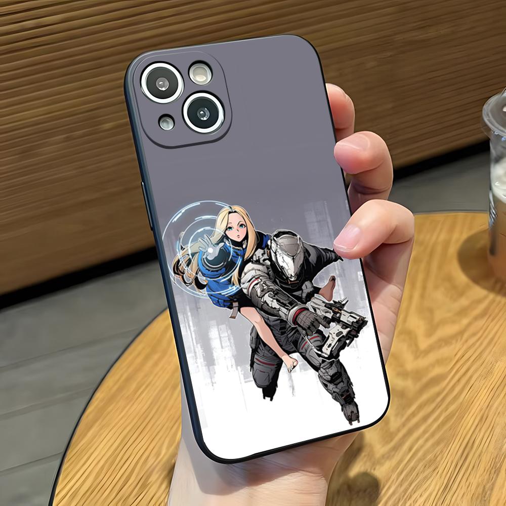 

P-Pragmata Phone Case For IPhone 17 Pro Max 16 15 14 Pro Max 13 11 X Xs Xr 8 7Plus Silicone Cover iPhone17 Pro Max