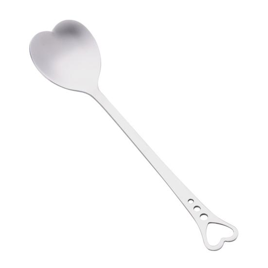 Eye-catching Eco-friendly Delicate Workmanship Portable Stainless Steel Coffee Tea Stirring Spoon Wedding Present Spoon