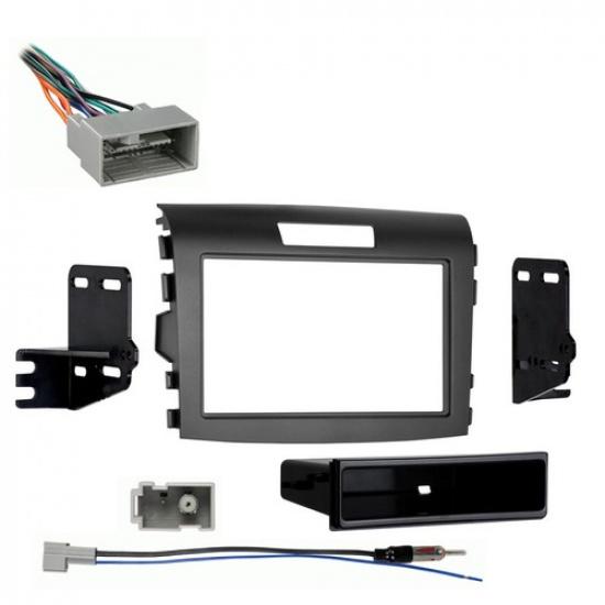 Fits Honda CRV 2012-2014 Single DIN Aftermarket Harness Radio tall Dash Kit