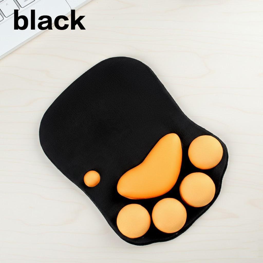 Cute Cat Paw Mouse Pad Silicone Wrist Rest for Computer Laptop Desk Accessories Non-Slip Gaming Mouse Mat