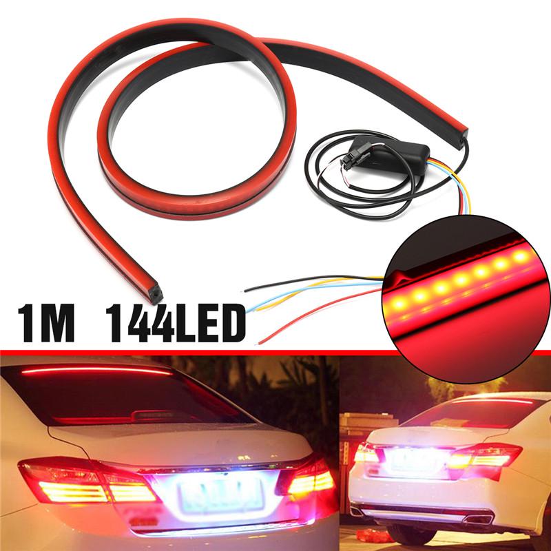 Universal Car 14 LED Red 12V Car Auto Third High-Mount Brake Strip Light Lamp AP