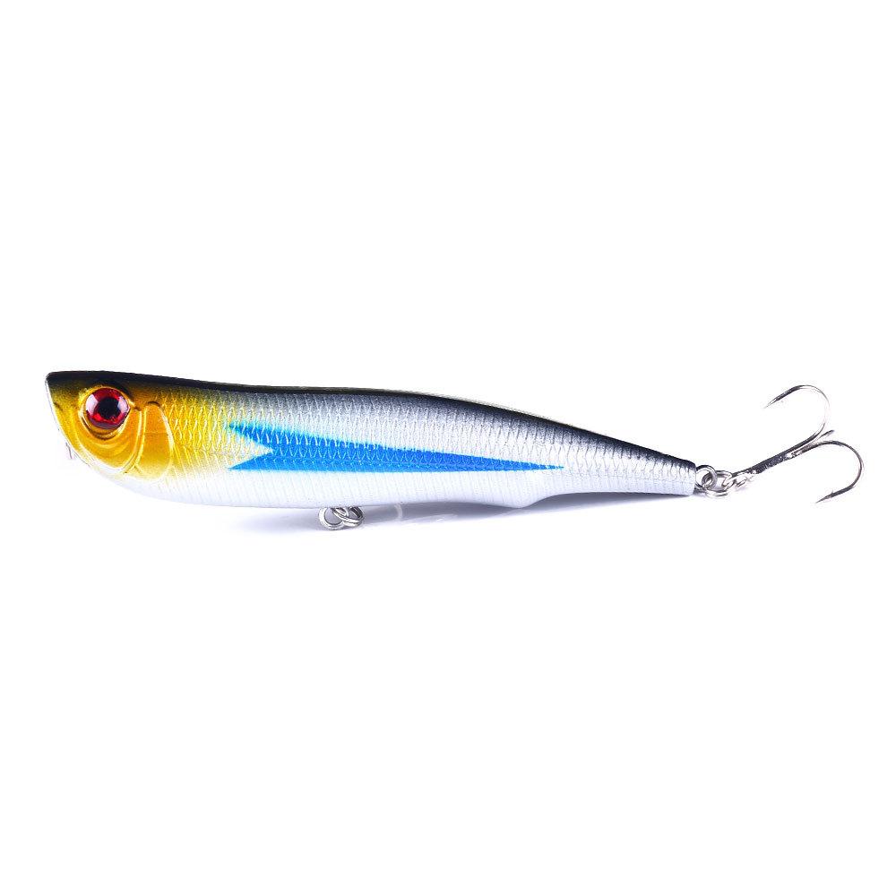 10.5CM 15.7G Wave Crawling Lure Fishing Bait - Floating Surface Water System Long Casting Z-Shaped Dog Universal Fishing Gear