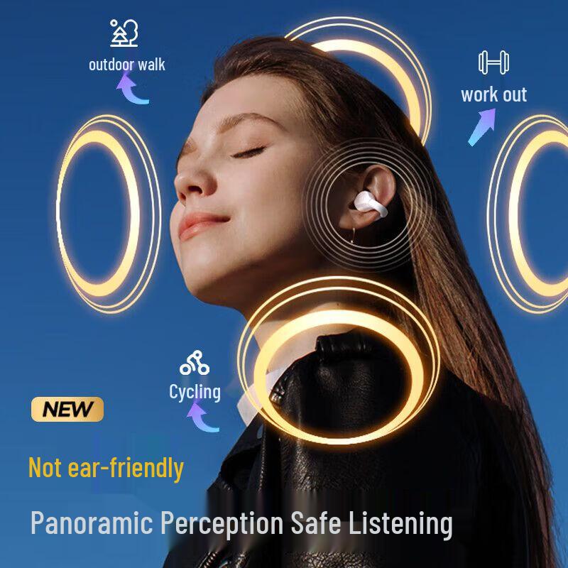 Aigo TJ170 TWS Ear Clip Open-Style Sports Bluetooth Earbuds