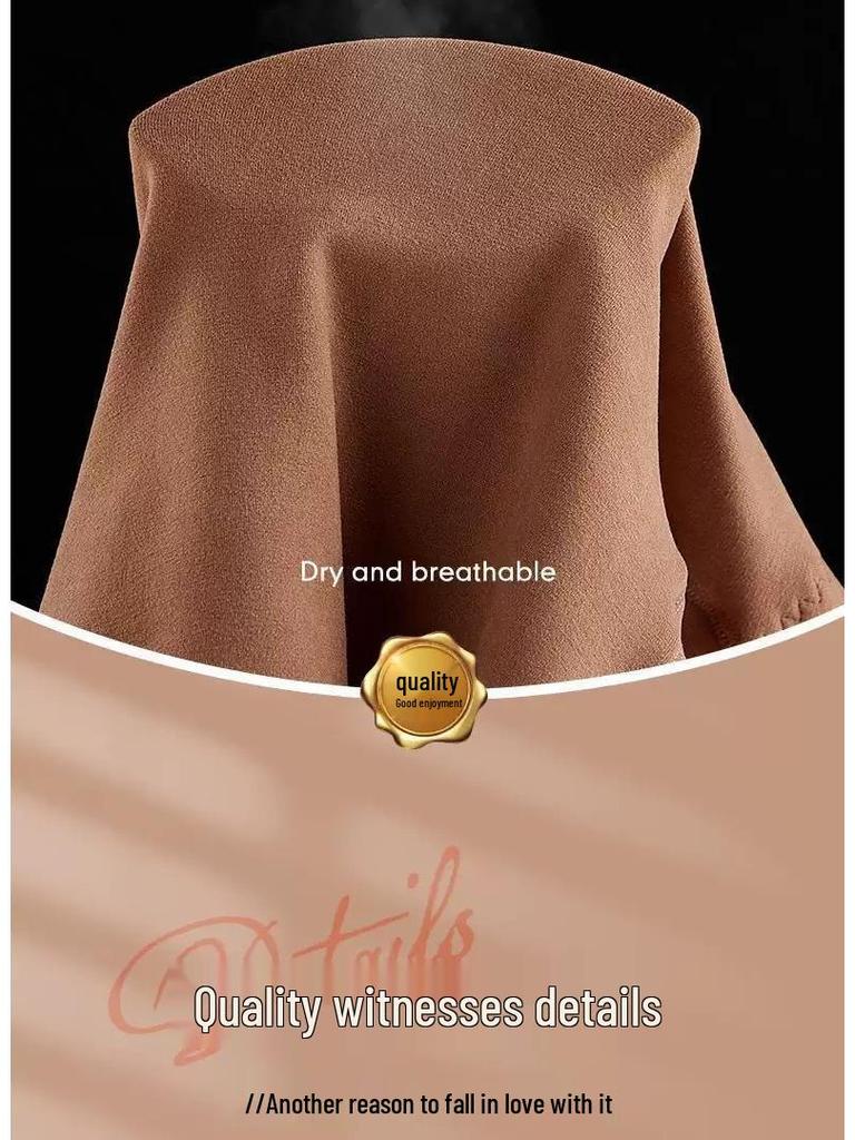 Doppellagiger Samt Taillenformer: Schlankmachende, Bauchkontrollierende & Wärmende Shapewear für Damen