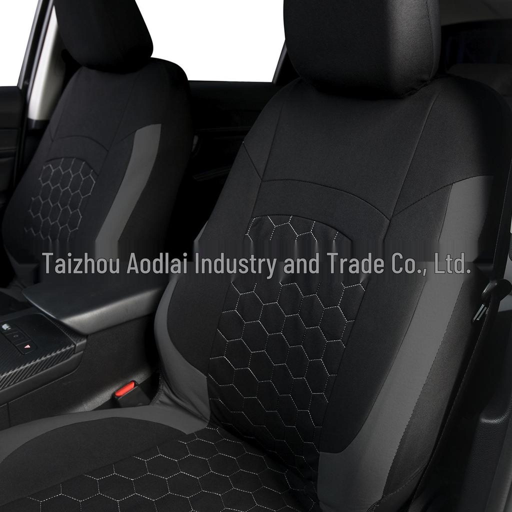 Universal Eco-Friendly Car Seat Cover for All Seasons - Polyester Cushion