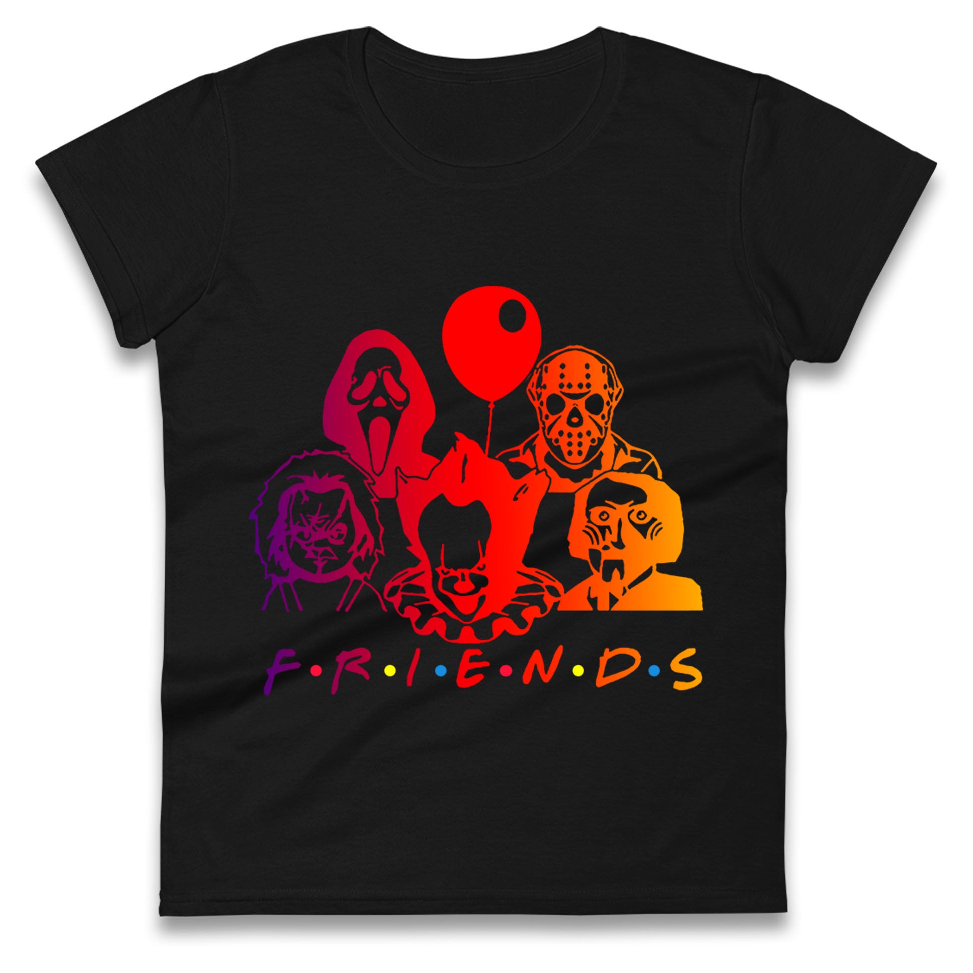 

Super Villains Friends Halloween Womens T Shirt Mens Tops Tees Unisexs M