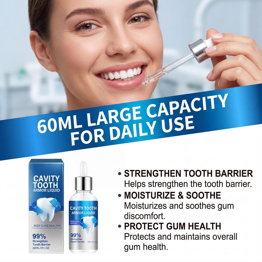 Essenza per la Cura della Bocca Cura Delicata delle Gengive Idratazione Freschezza Comfort Protezione dello Smalto Collutorio Quotidiano 60ml