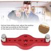 Vertical Pocket Jig Hole Woodworking Doweling Jig Kit Self Centering Drill Guide Wood Hole Punch Positioner Locator Kit 6/8/10mm