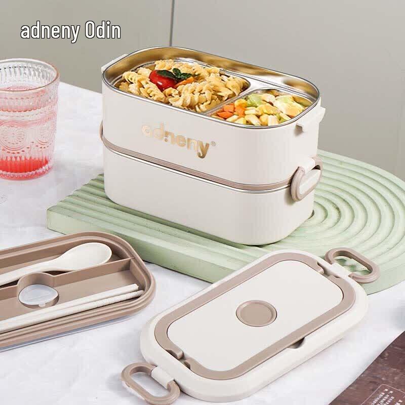 Adneny Portable Rectangular Lunch Box
