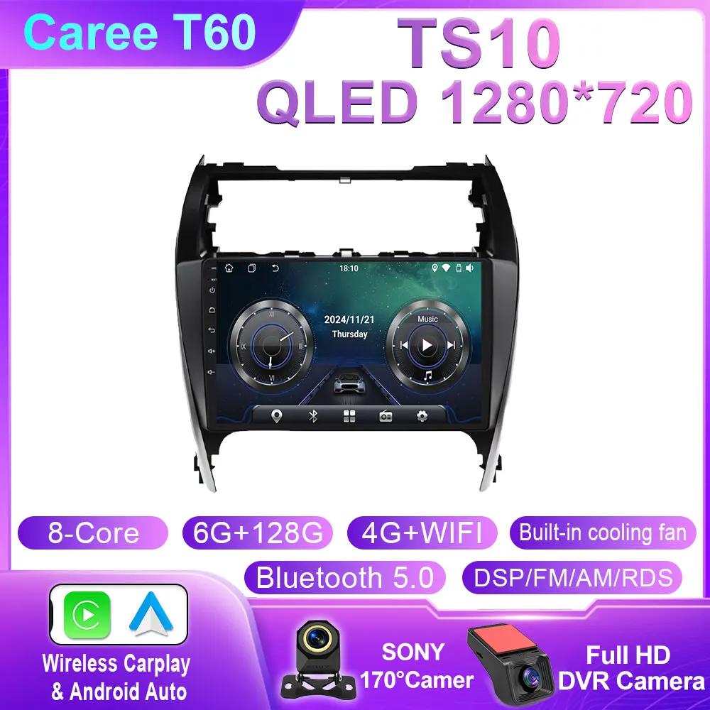 Android 14 For Toyota Camry 7 XV 50 55 2012 2013 2014-2015 2016 2017 Multimedia Carplay Car PlayerNavigation Screen GPS Radio 4G