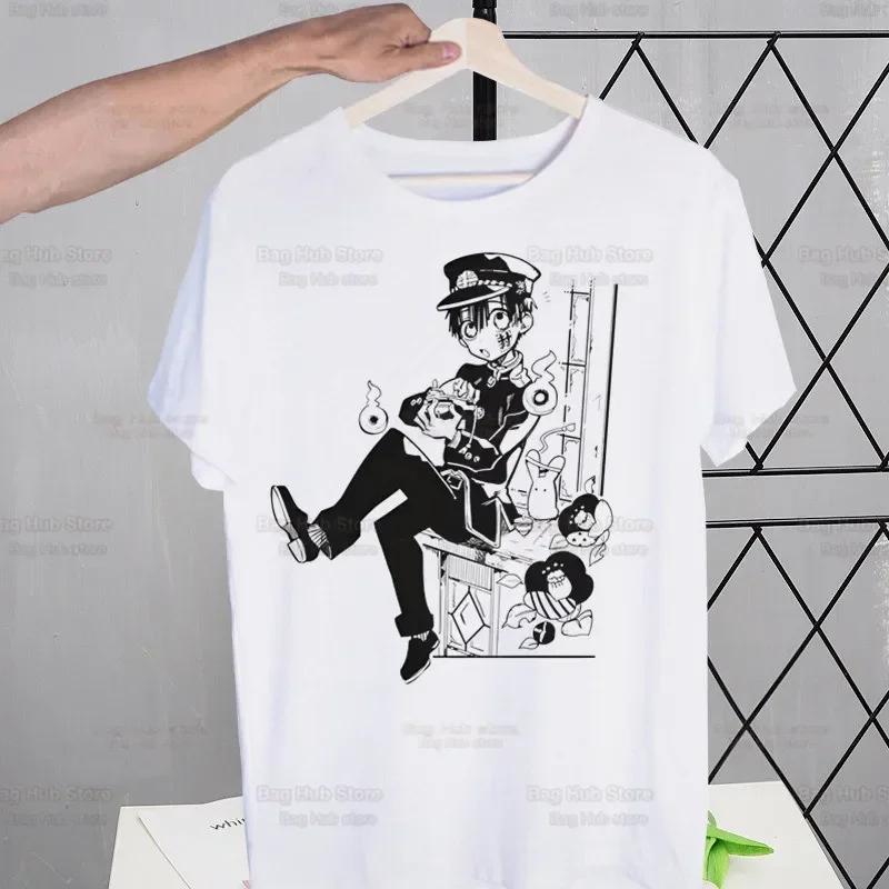 Anime Toilet Bound Hanako Kun Comics Woman Print Harajuku Summer Tshirts Casual Round Neck Short Slee Top Tee Shirt,Drop Ship