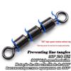 High-Speed Triple Swivel Connector for Sea Fishing - Fishing Gear & Accessories 