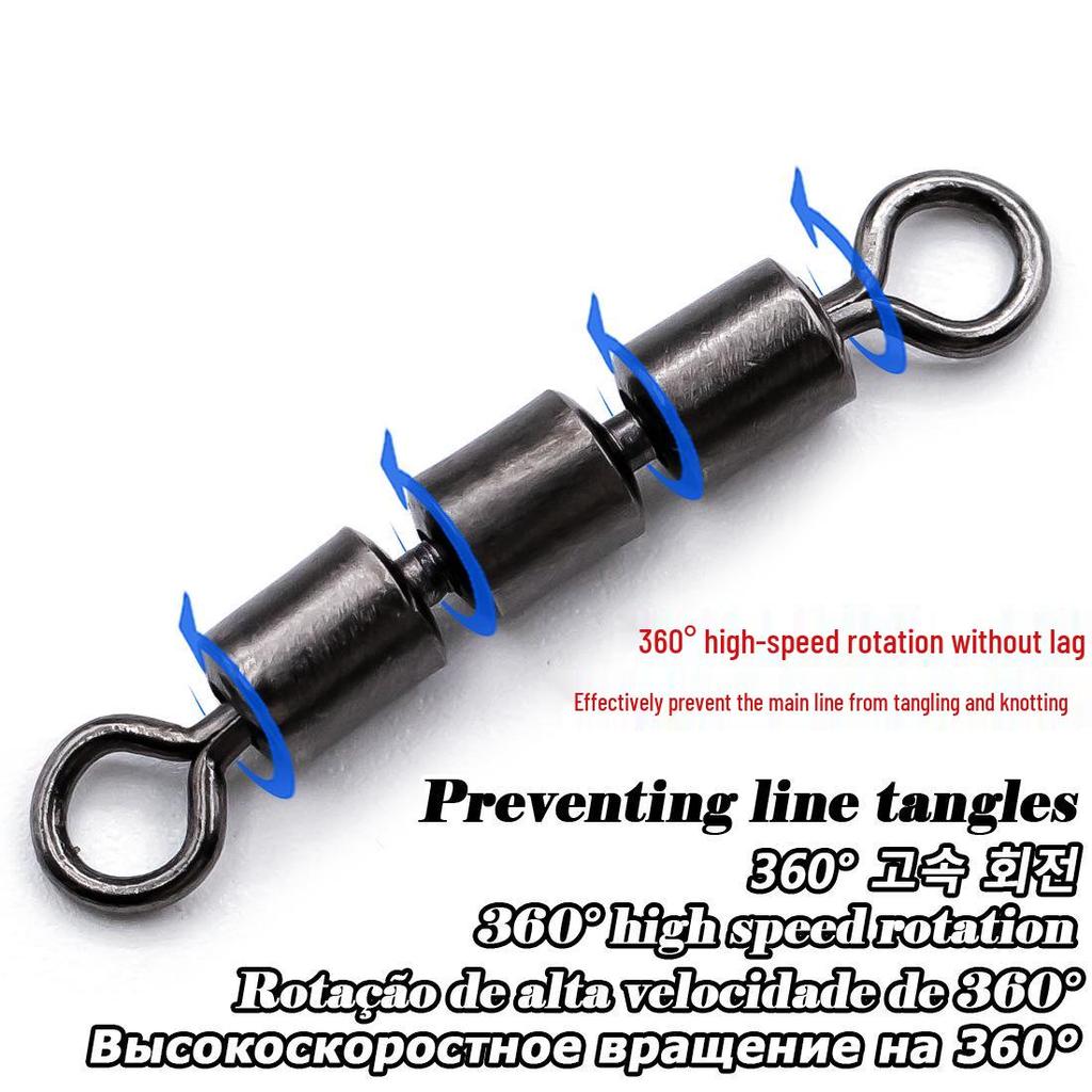 High-Speed Triple Swivel Connector for Sea Fishing - Fishing Gear & Accessories