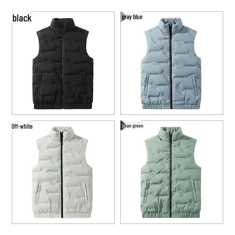 Men's Stand Collar Duck Down Vest