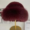Fashion Headwear Fluffy Fur Winter Hat Solid Color Thicken Fisherman Hat Cold Windproof Berets for Women Girls