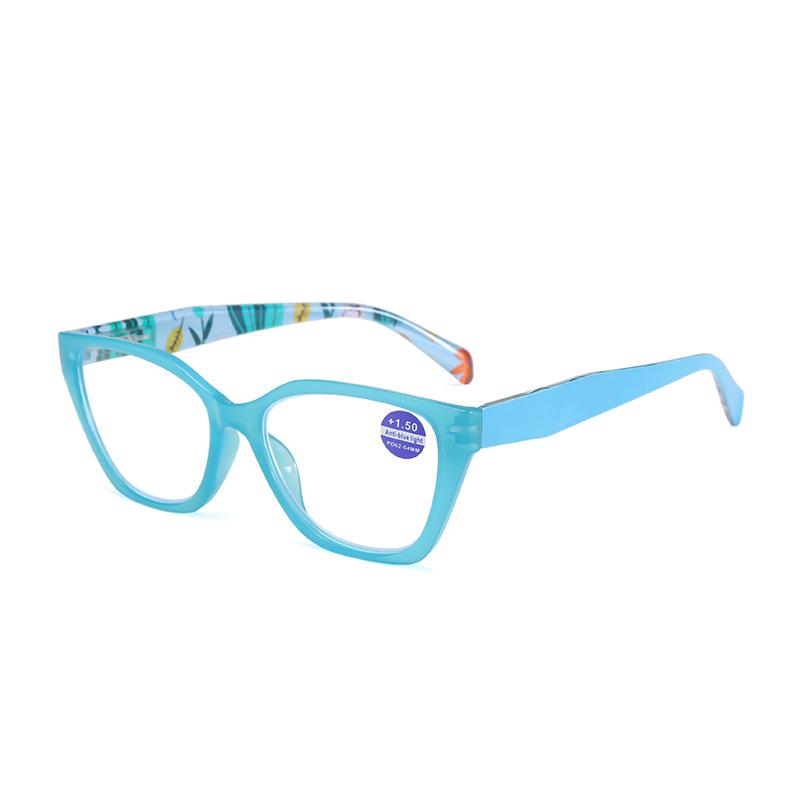 Hawksbill Reading Glasses Square Anti-Blue Reading Glasses Frame Glasses