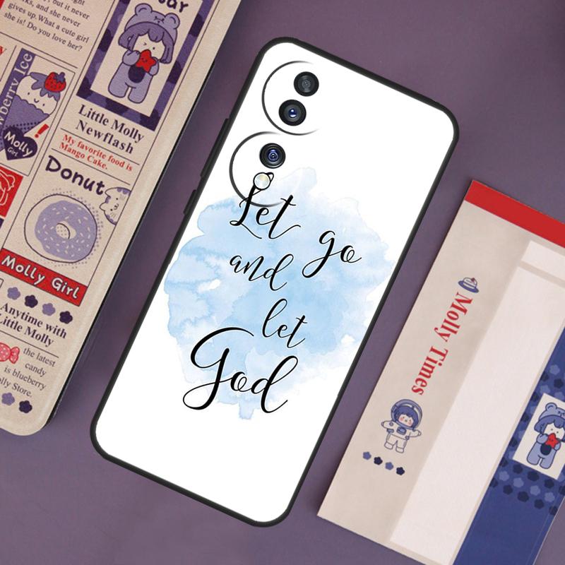 Christian Scripture Case For Honor Magic 6 5 7 Pro Honor 200 Pro 50 70 90 Lite X9b X9a X8b X8a X8 X9 X9c Cover