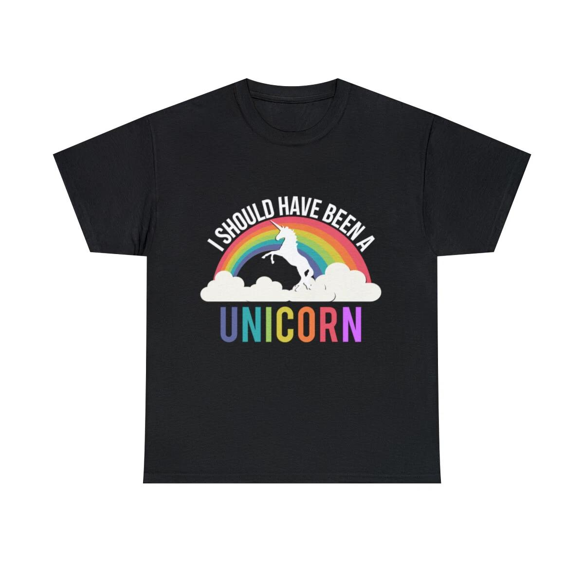 I Should Have Been A Unicorn Graphic Tee Shirt, S-5XL 3XL