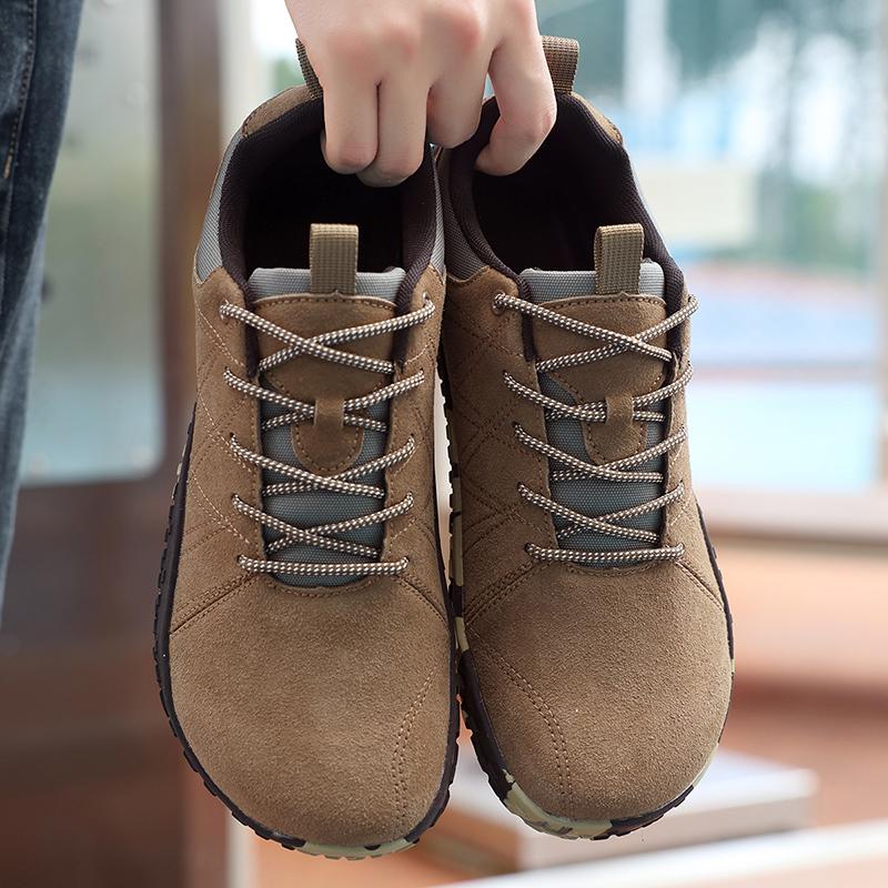 Outdoor Men's Barefoot Shoes Comfort Women Casual Shoes Zero Soles Wide Toe Walking Shoes Lightweight Breathable Climbing Shoes