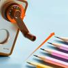Auto-Feed Pencil Spinner Pencil Sharpener Pencil Sharpener Hand Crank Primary School Pencil Sharpener Pencil Sharpener