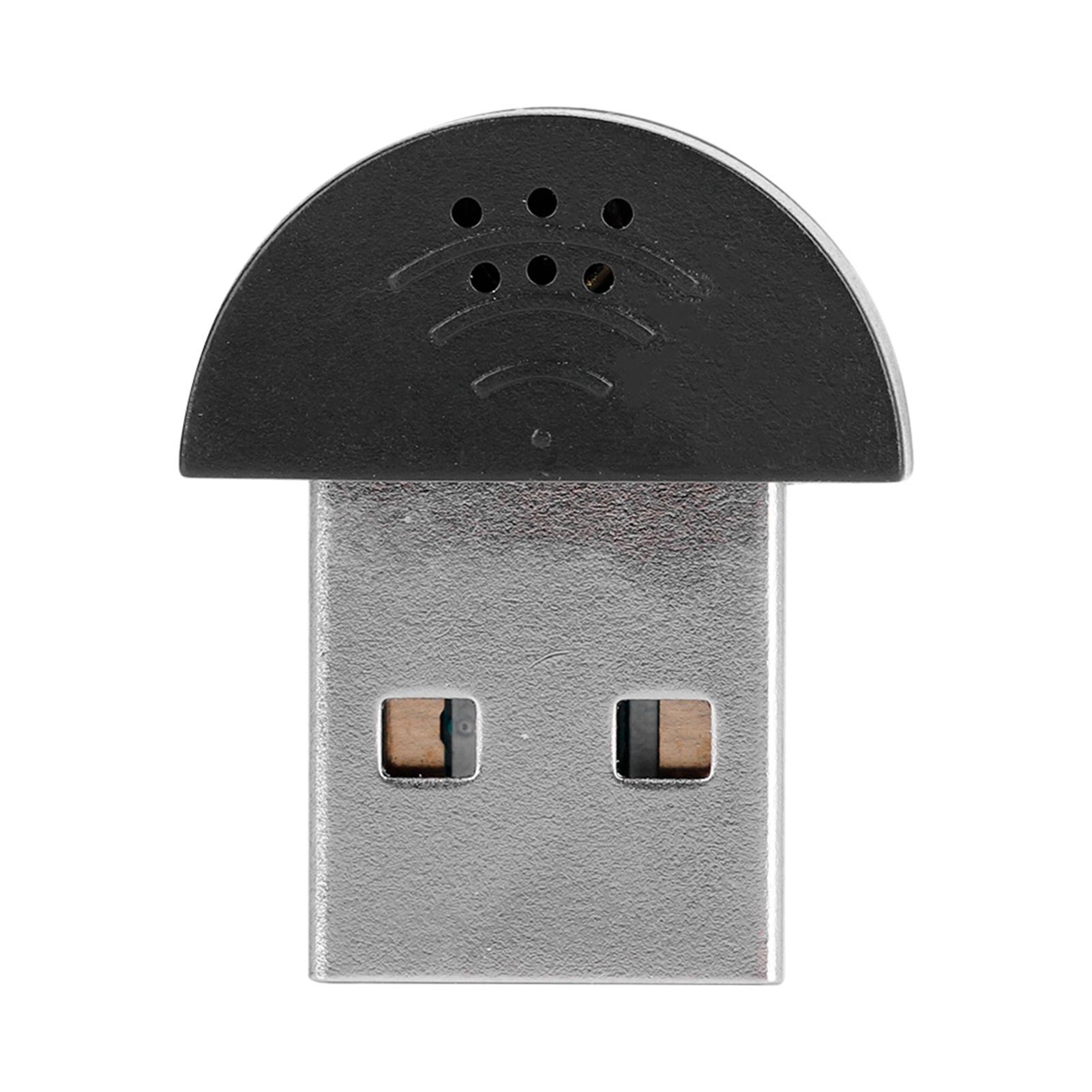 

Portable USB Studio Speech Microphone Recording MIC Adapter For Computer PC