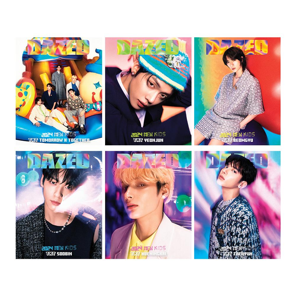 

Журнал Dazed & Confused Korea, январь 2024 г., обложка TXT