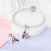 Original Charmscopper Fairy Tale Clock And Knight Beads Fit Charms Platabracelets For Women Jewelry Making Gifts