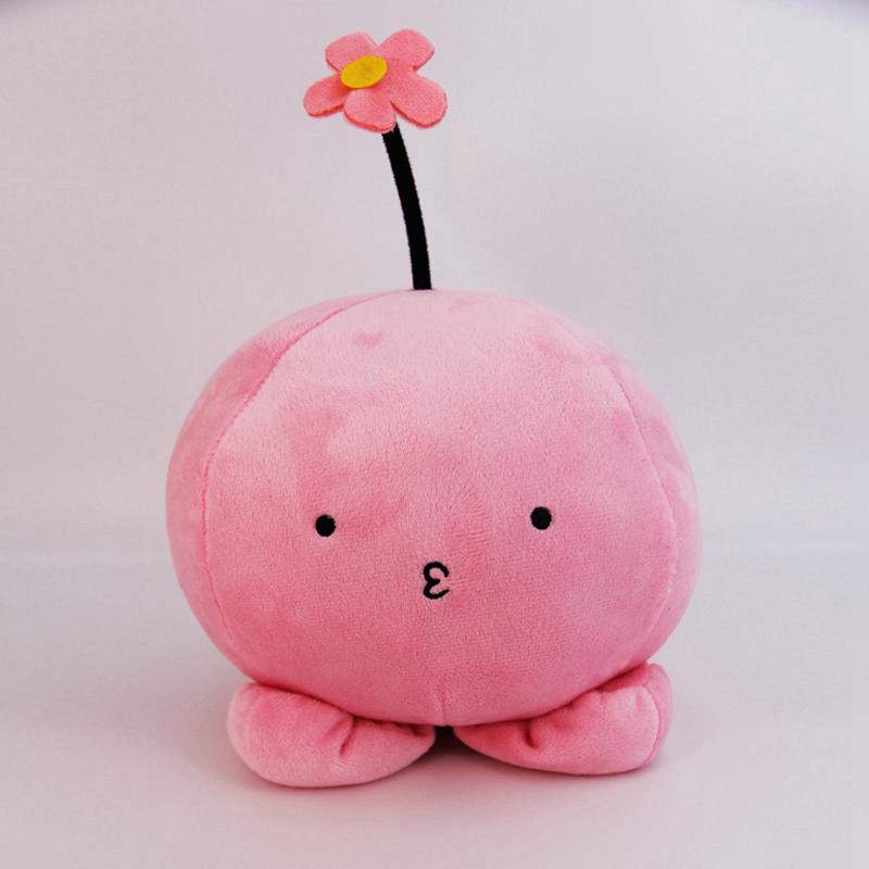 Schattige Roze Octopus Pluche Speelgoed Gevulde Dikke Bloemenoctopus Hangers Pop Grappige Sleutelhanger Tassen Decor Bureau Metgezel 20cm doll