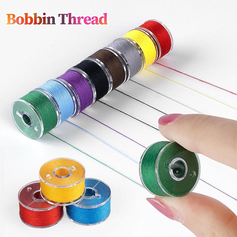 Bobbins Plastic Bobbins Storage Box Sewing Machine Spools for Household DIY Sewing Accessories Tools Organizer Sewing Box