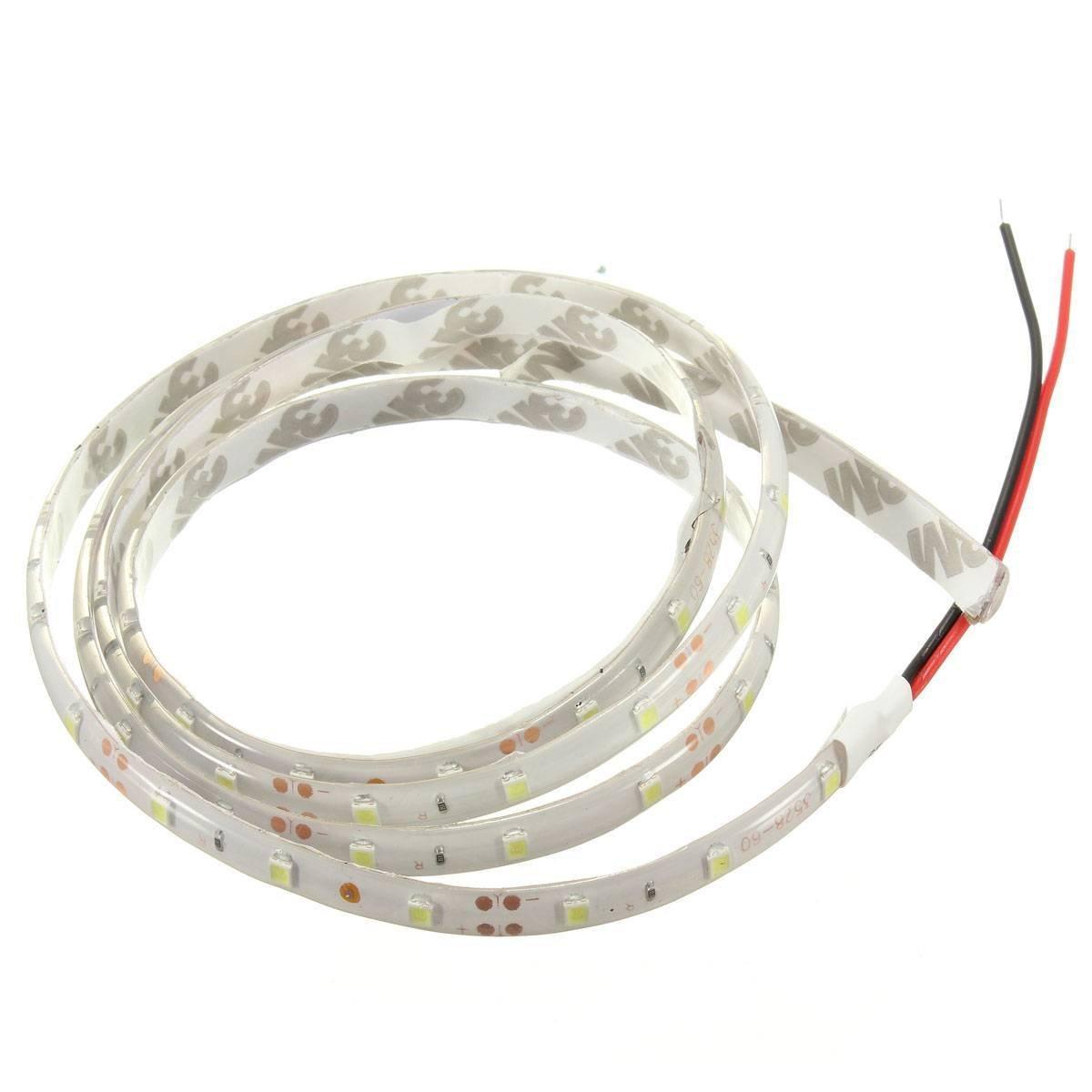 

1 М 60-3528 SMD водонепроницаемая светодиодные полосы DC12V