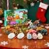 Christmas Countdown Calendar 24 Days Toy Advent Dinosaur Cars For Kids Christmas Play Collection Learning Party