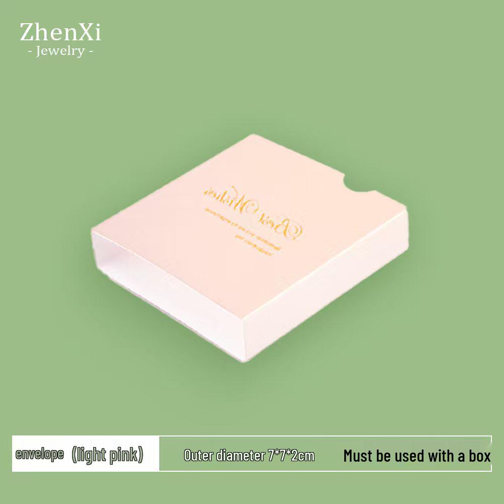 Przezroczyste pudełko do przechowywania biżuterii z folii PE - Antyoksydacyjne pływające ekspozytory na kolczyki, broszki, naszyjniki i pierścionki